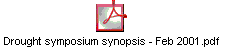 Drought symposium synopsis - Feb 2001.pdf